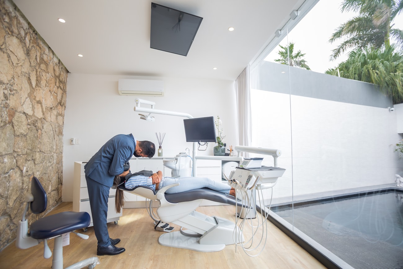 A modern cosmetic dentistry clinic